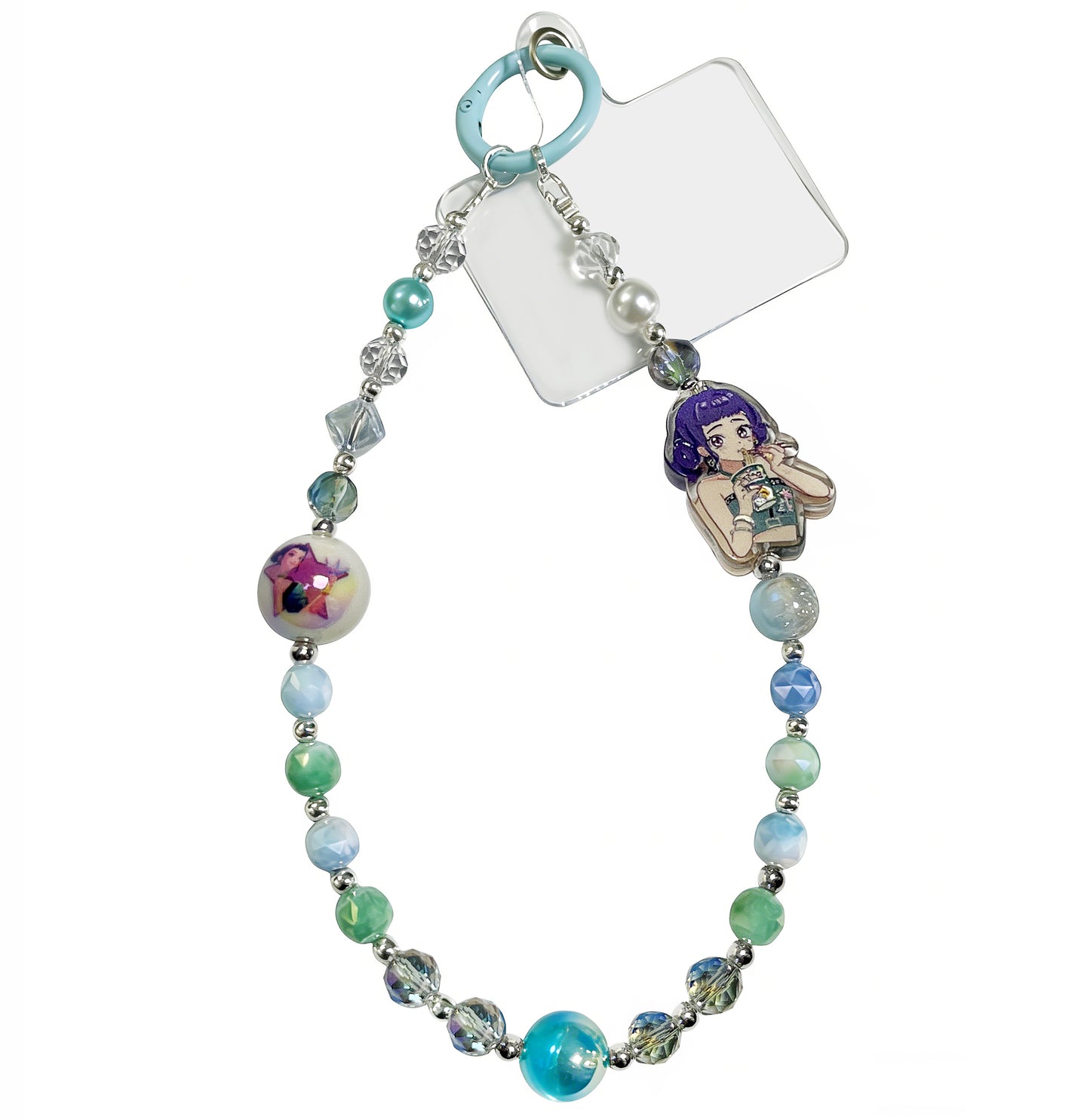 k-pop Phone Charm, Anti-Theft Phone Wrist Strap Cellphone Charms Strap