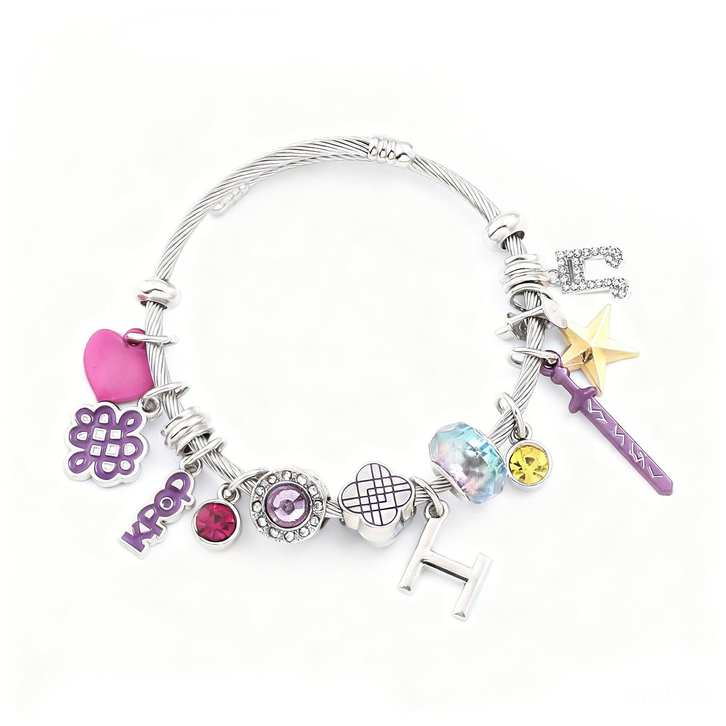 k-pop Bracelet for Women,Merch Kpop Stuff items Bracelet Chirstmas Gift for Women, Kpop Jewelry accessories for Fans